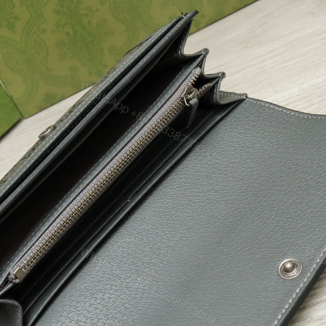 View 6 of Gucci Wallets Black Grey