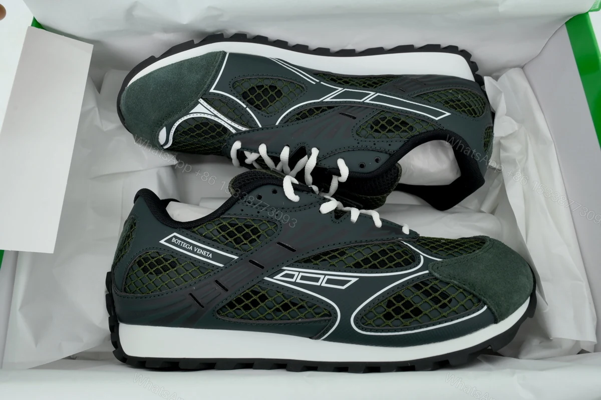 View 6 of Bottega Veneta Orbit Dark Green