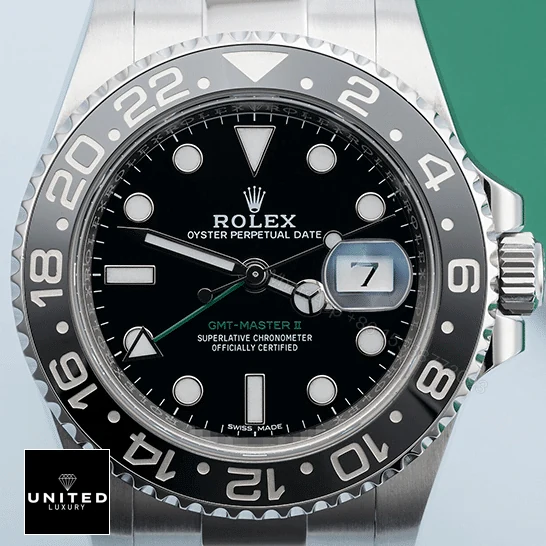 View 15 of Rolex GMT-Master II 116710LN-0001 Black Dial Oyster Replica