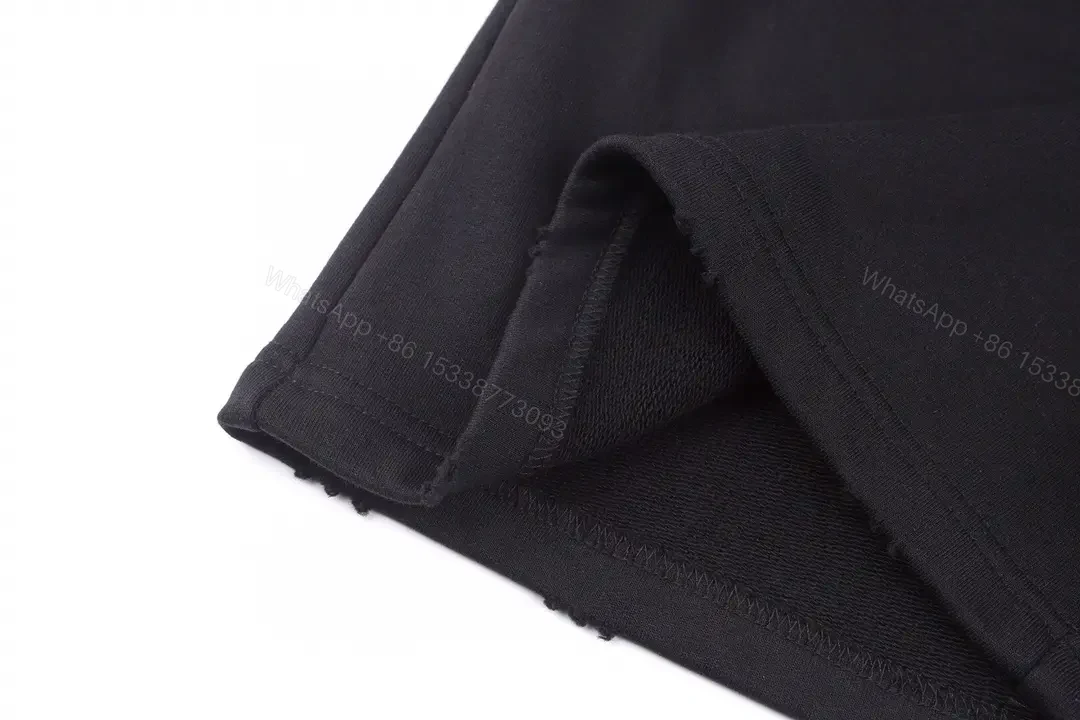 View 11 of Black Nylon Shorts Balenciaga Style Drawstring Key Feature Loose Fit
