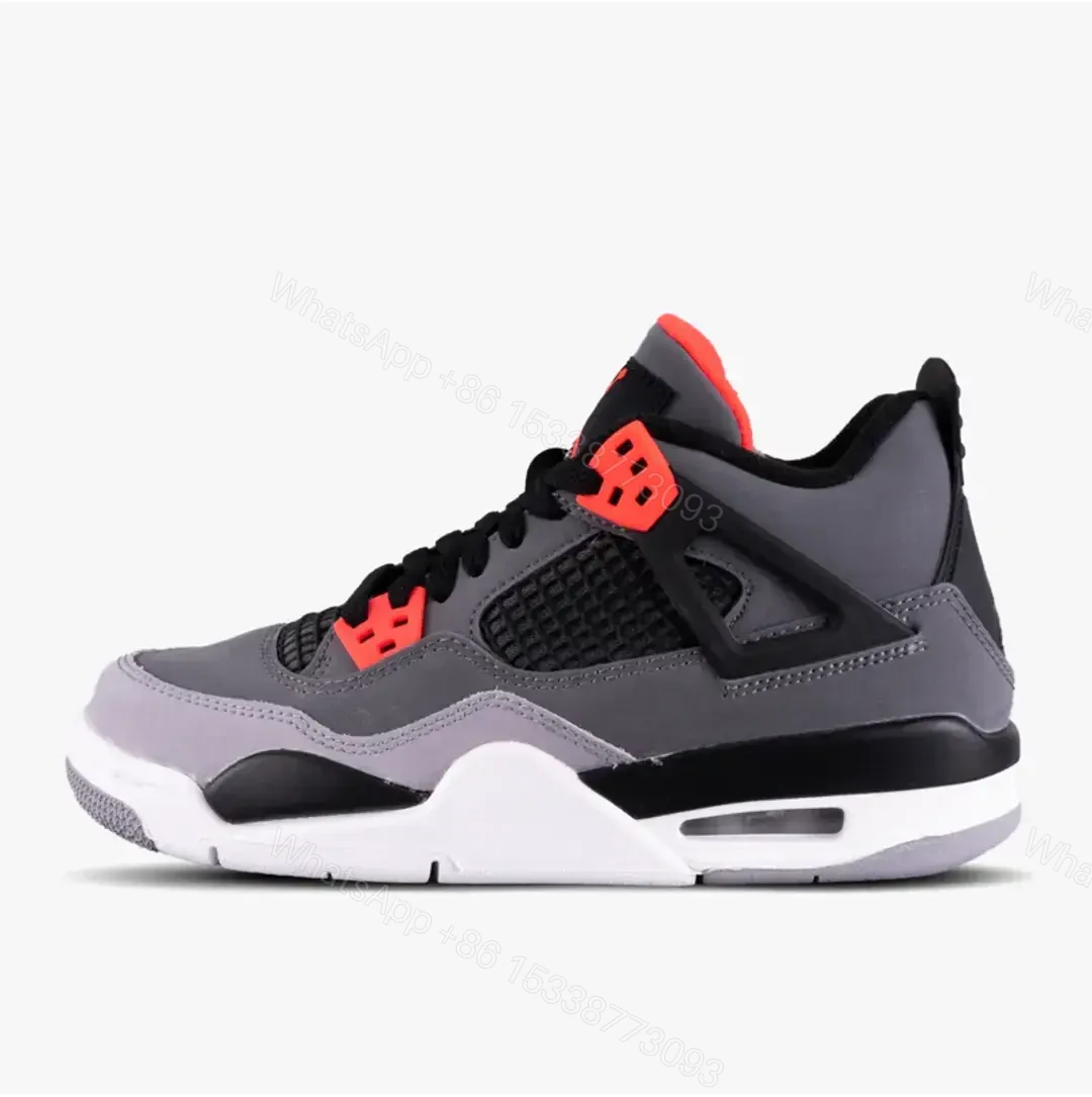 Air Jordan 4 Retro (GS) Infrared — view 1