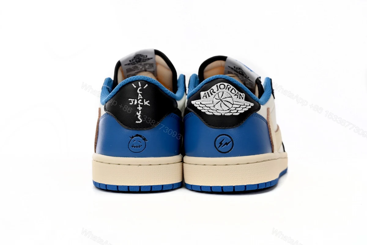 View 11 of Fragment Design x Travis Scott x Air Jordan 1 Low-DM7866-140(Top version)