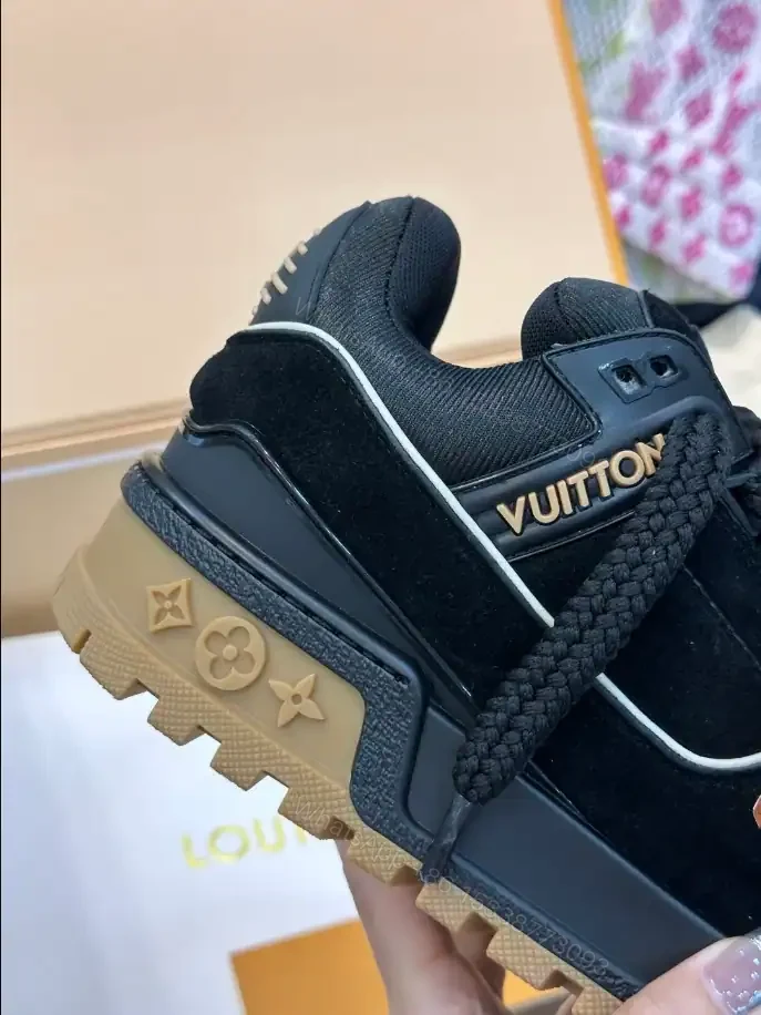 View 8 of LOUIS VUITTON LV TRAINER MAXI SNEAKERS IN BLACK– LSVT332