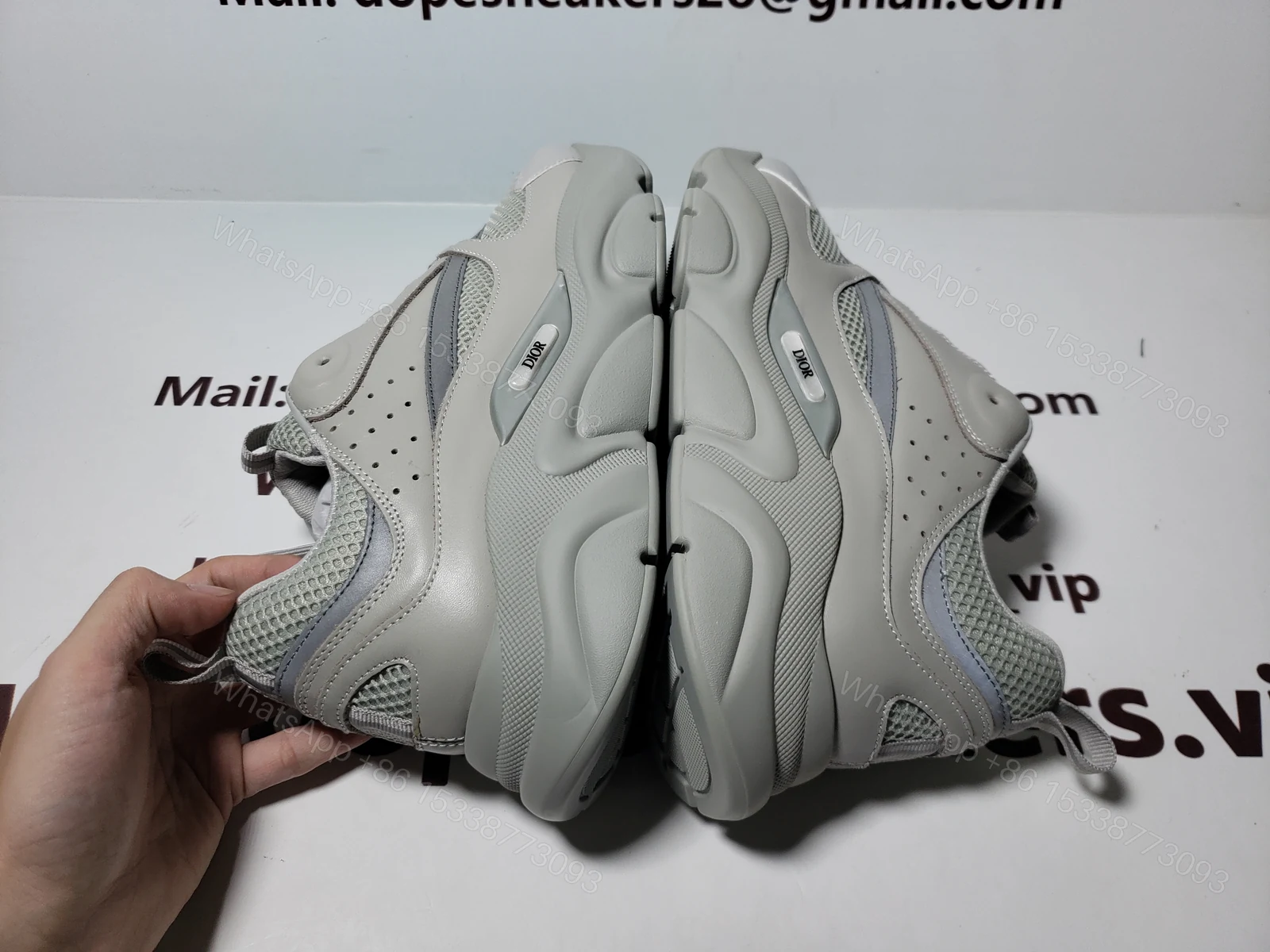 View 2 of Dior B22 Triple Grey 3SN231YKA804