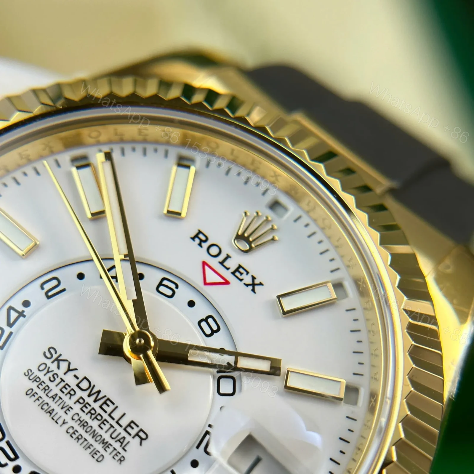 View 7 of Replica Rolex Sky-Dweller White Dial 326238