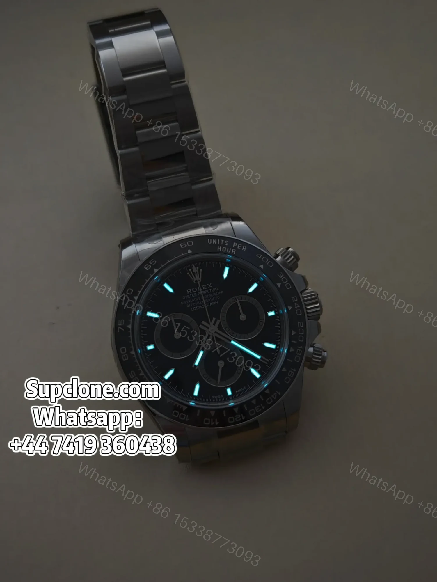 View 2 of Rolex Super Clone 1:1 Daytona M126500ln-0002 4131 Movement
