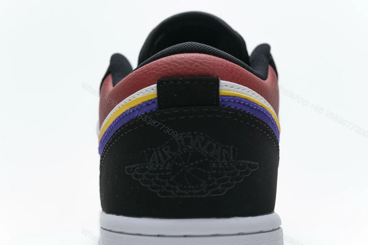 View 11 of Air Jordan 1 Low Lakers Top 3 CJ9216-051