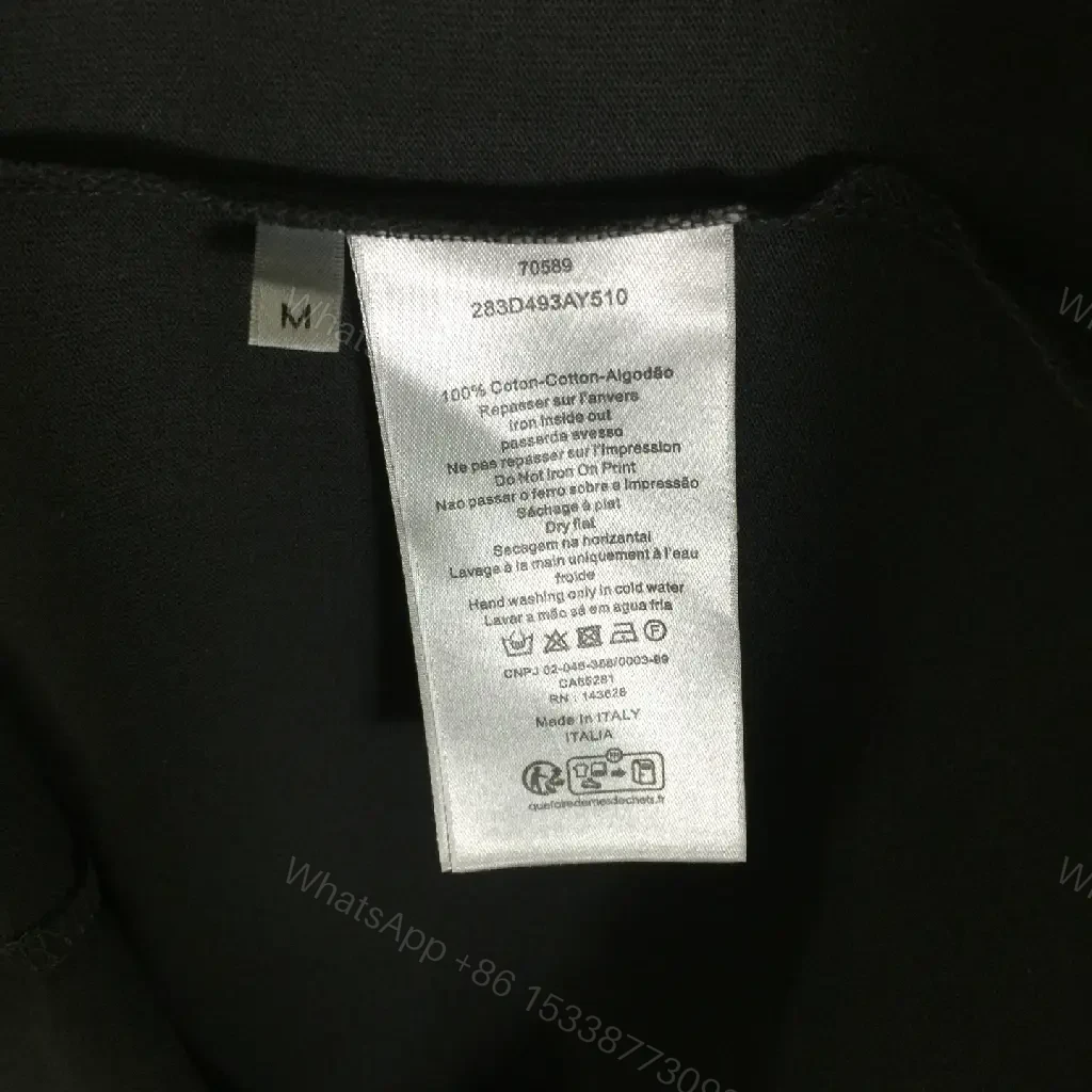 View 6 of Bold Logo Graphic Tee - Modern Casual Luxury Shirt