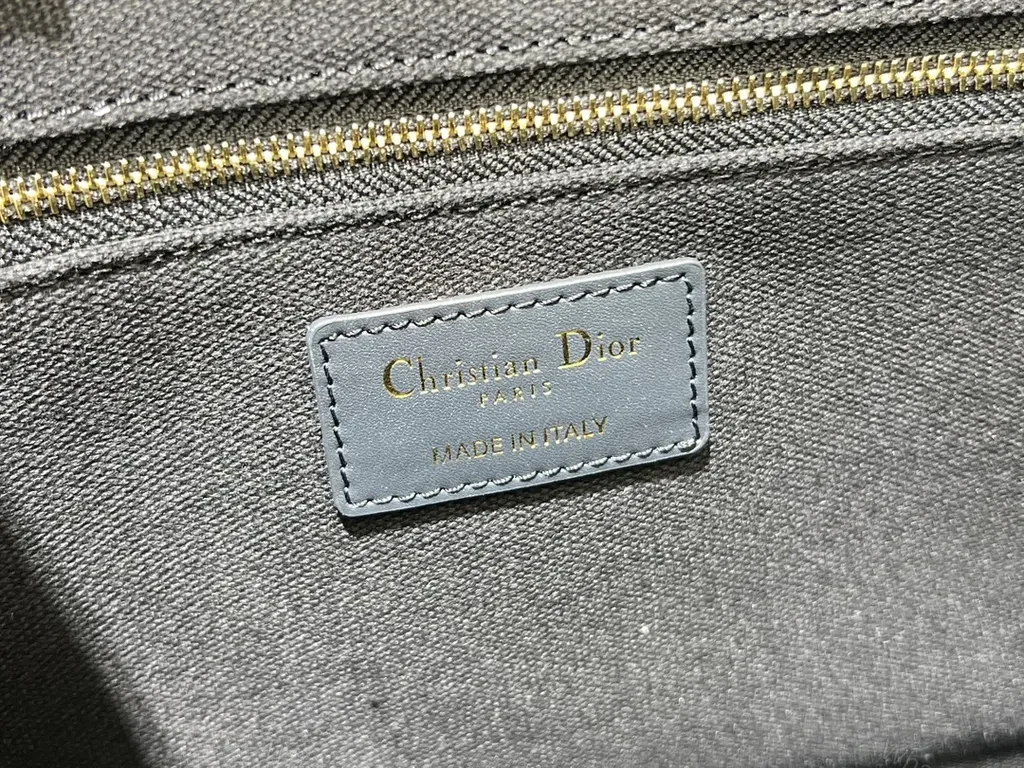 View 6 of Structured Satchel: Dior Pattern + Signature Stripe Bag