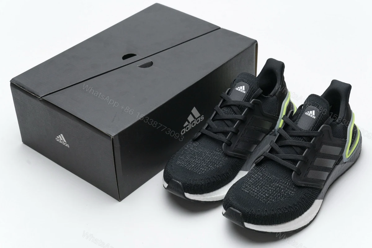 Adidas Ultra BOOST 20 CONSORTIUM Black Grey Green Real Boost FY3452 — view 2