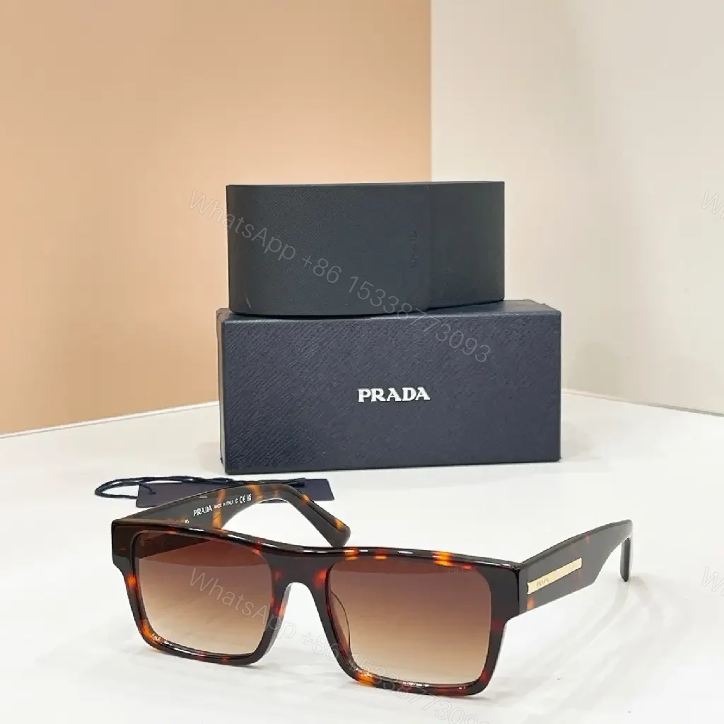 View 3 of Black Acetate Square Sunglasses – Polarized, Designer-Inspired Edge