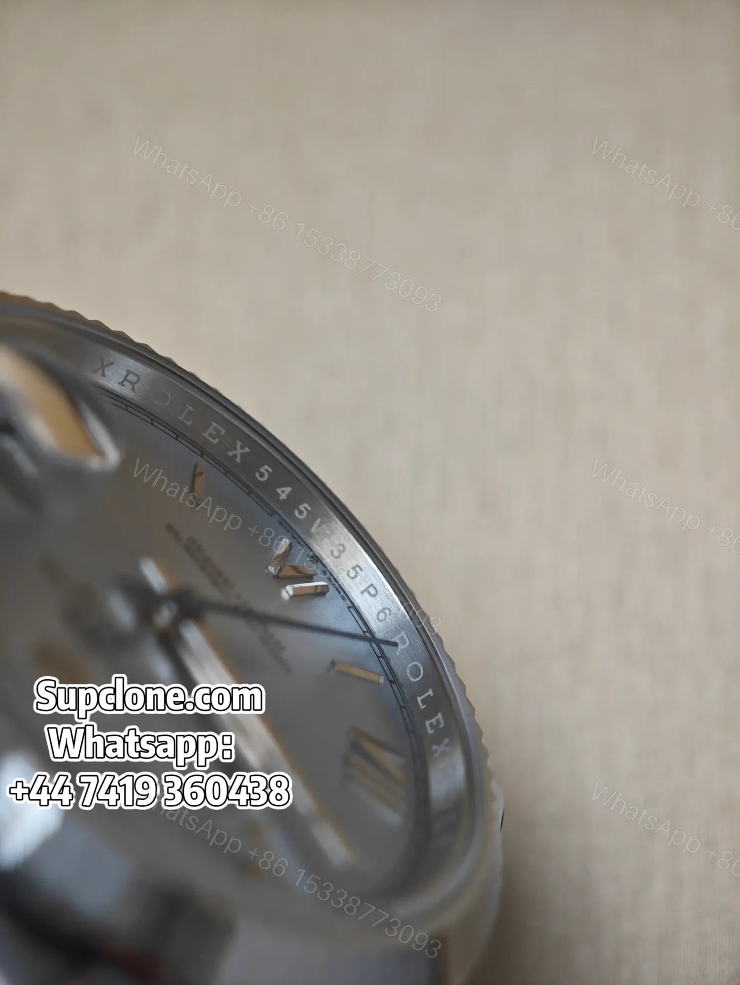 View 7 of Rolex Day-Date 40mm Ice Blue Roman Dial – Super Clone 1:1 Cal. 3255