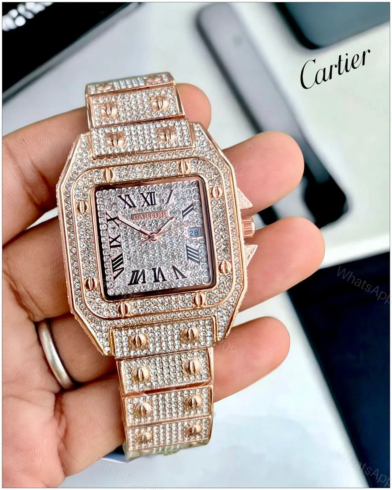 View 3 of Cartier Gold Watch ​7AA Collection