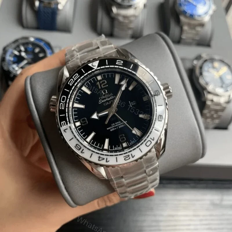 View 4 of Omega Replica Clone Seamaster GMT Planet Ocean