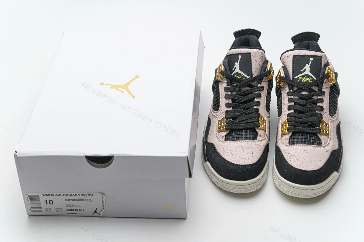 View 2 of Air Jordan 4 Retro Silt Red Splatter (W) AQ9129-601