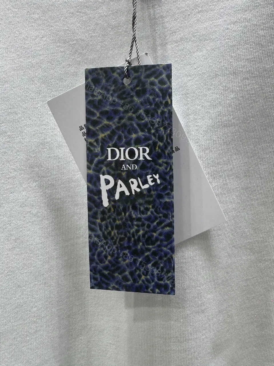 View 7 of Off-White Embroidered Cotton Tee: Relaxed Luxury Everyday Shirt