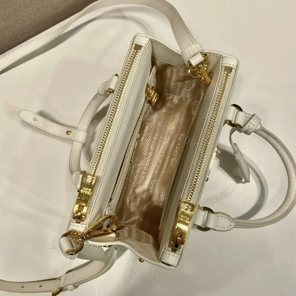 View 8 of 高仿Prada*Galleria系列1BA907手提包Mini白色免檢版