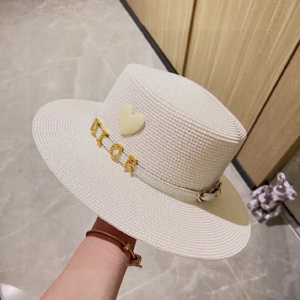 View 3 of Chic Straw Fedora: Ivory, Straw, Modern Romance Hat