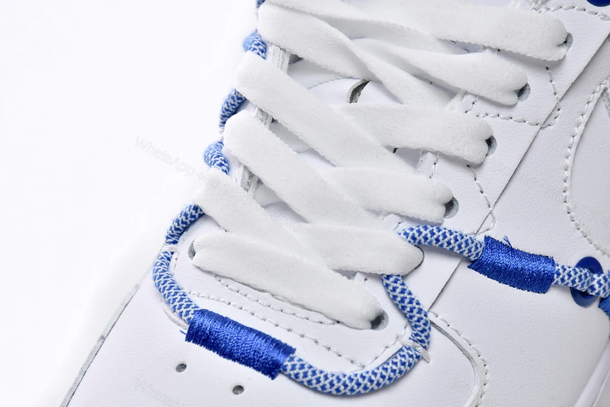 View 6 of Nike Air Force 1 Low White and Safety Orange DH4408-100
