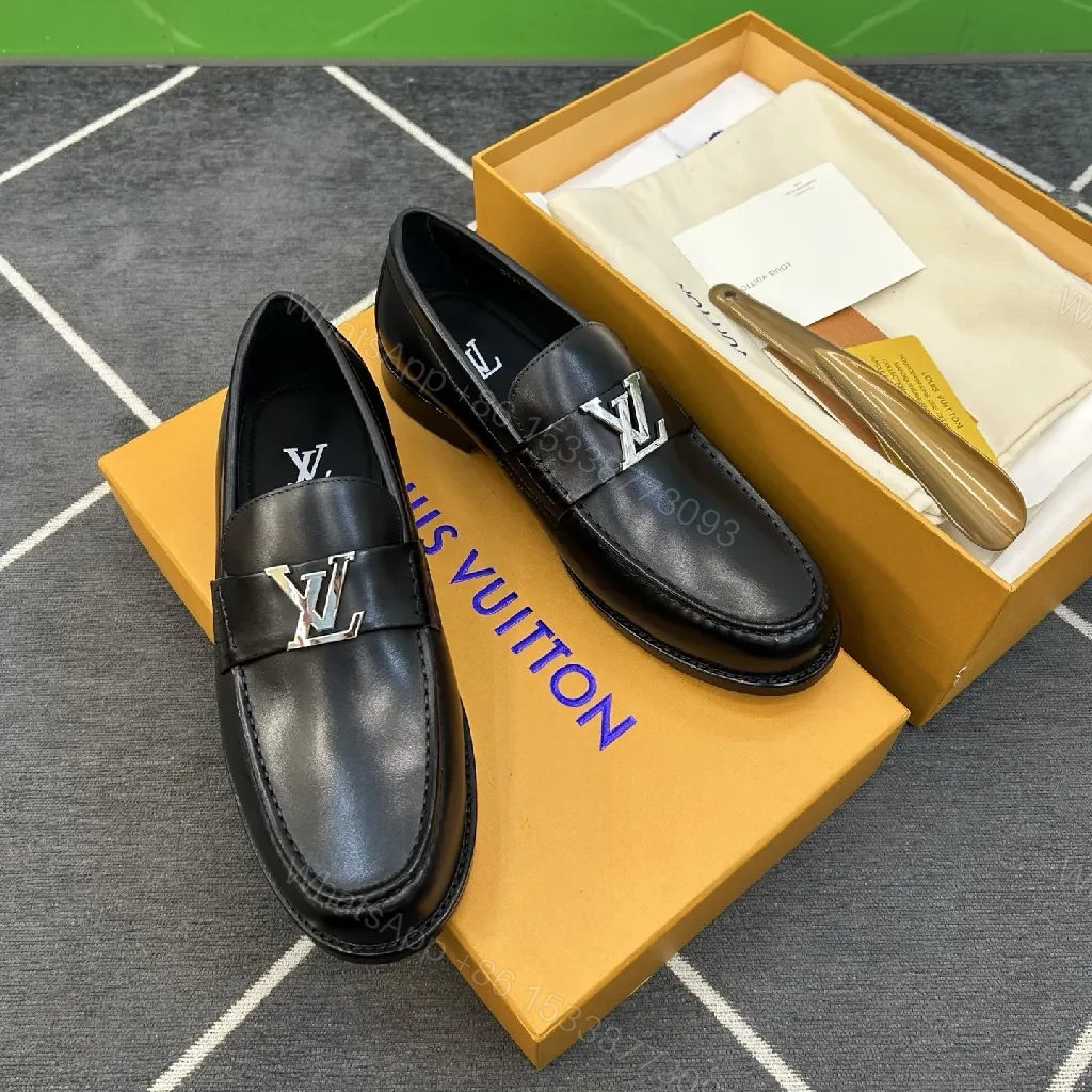View 3 of Premium Leather Loafers: Subtle Hardware, All-Day Comfort