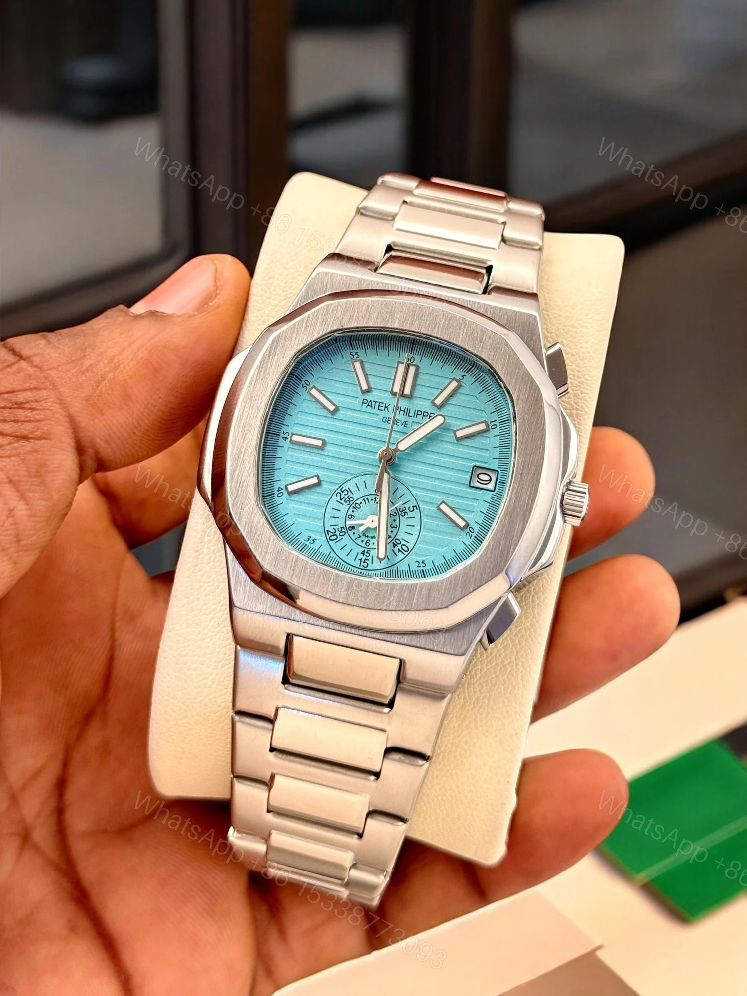 View 9 of FIRST COPY PATEK PHILIPPE BRANDED WATCH