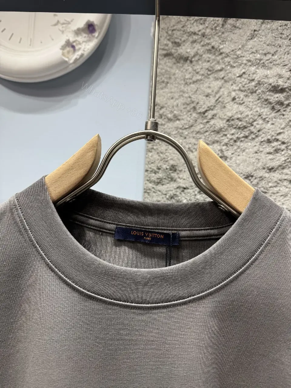 View 2 of Minimalist Luxe Graphic Tee - Relaxed Cotton Crew Neck