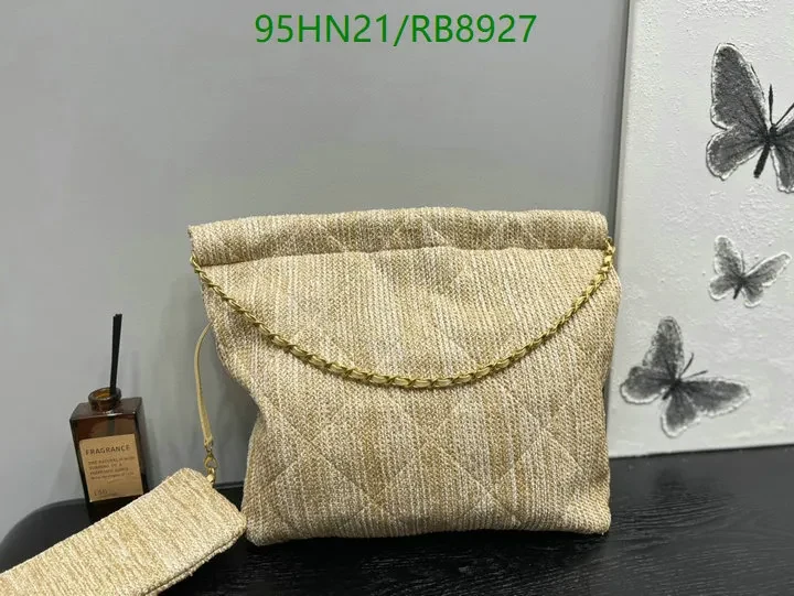View 5 of Chanel Large Raffia Woven Women’s Bag Natural Design RB9876 – Unique Artistic Touches