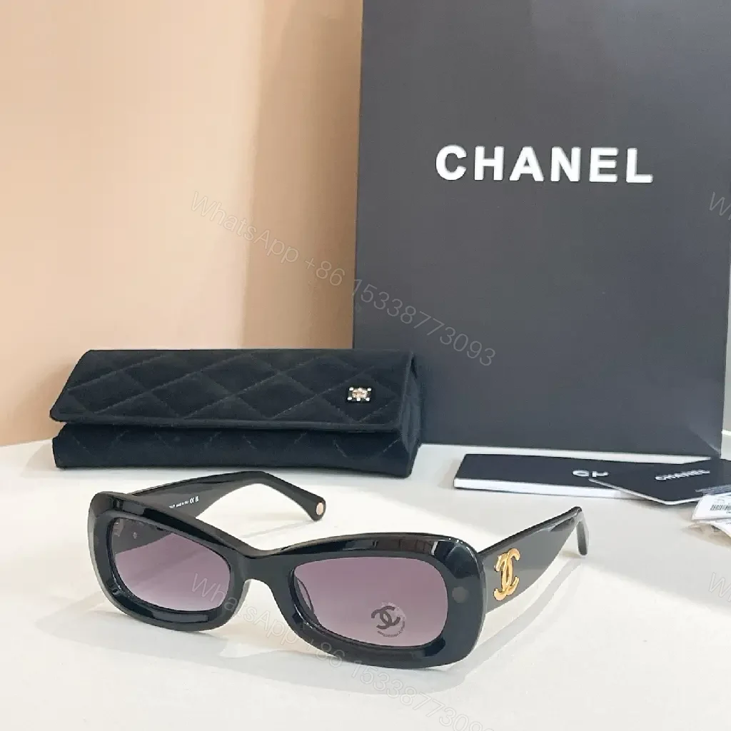View 5 of Chic Cat-Eye Sunglasses: Luxe Signature Details, UV-protection