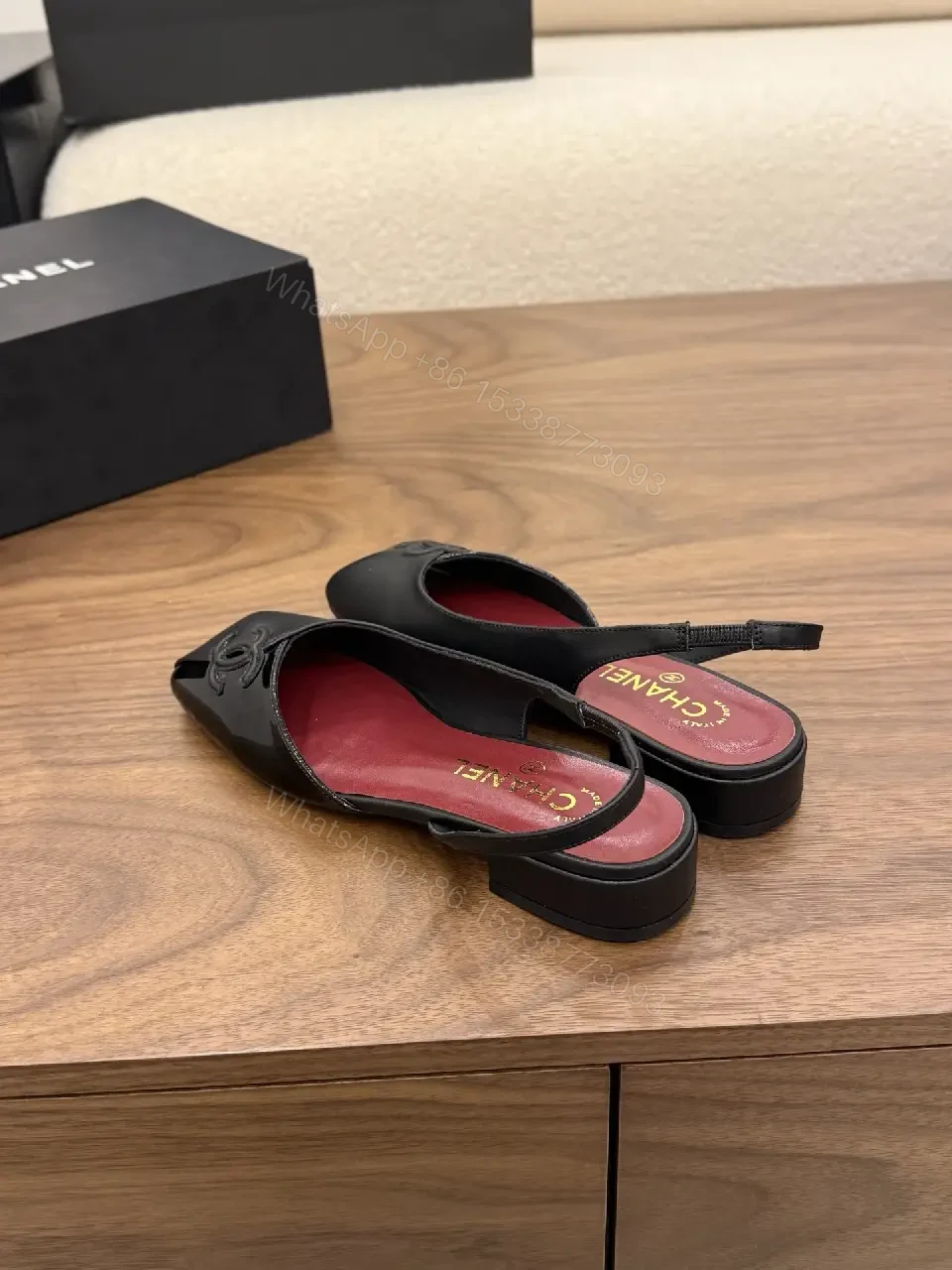 View 8 of Chic Slingback Pumps: Signature Logo, All-Day Comfort
