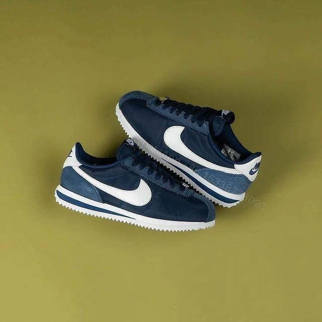 View 8 of First Copy Nike Cortez Nylon Navy