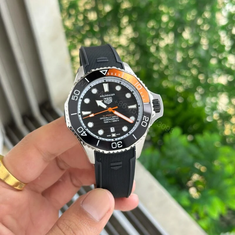 Tag Heuer Aquaracer Superdiver 45MM Black Dial Automatic — view 1