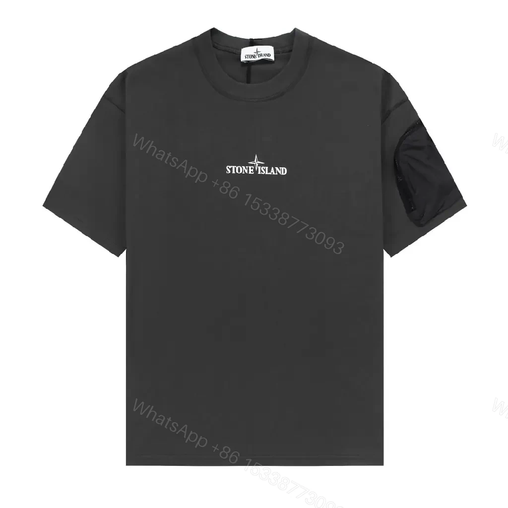 View 9 of Minimalist Graphic Tee: Premium Cotton, Subtle Logo, Modern Fit
