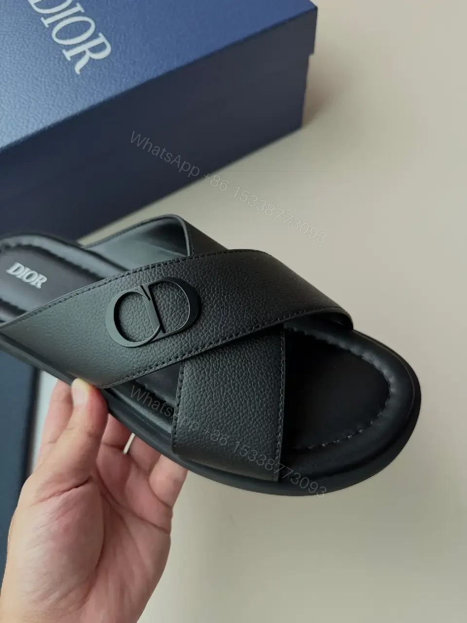 View 6 of Chic Leather Sandals: Minimalist Luxury, Comfort Elevation