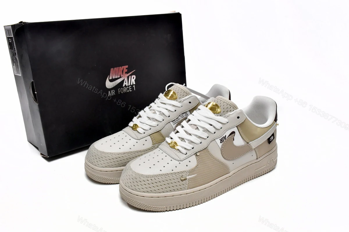 Nike Air Force 1 Low Tan Bling DX6061-112 — view 2