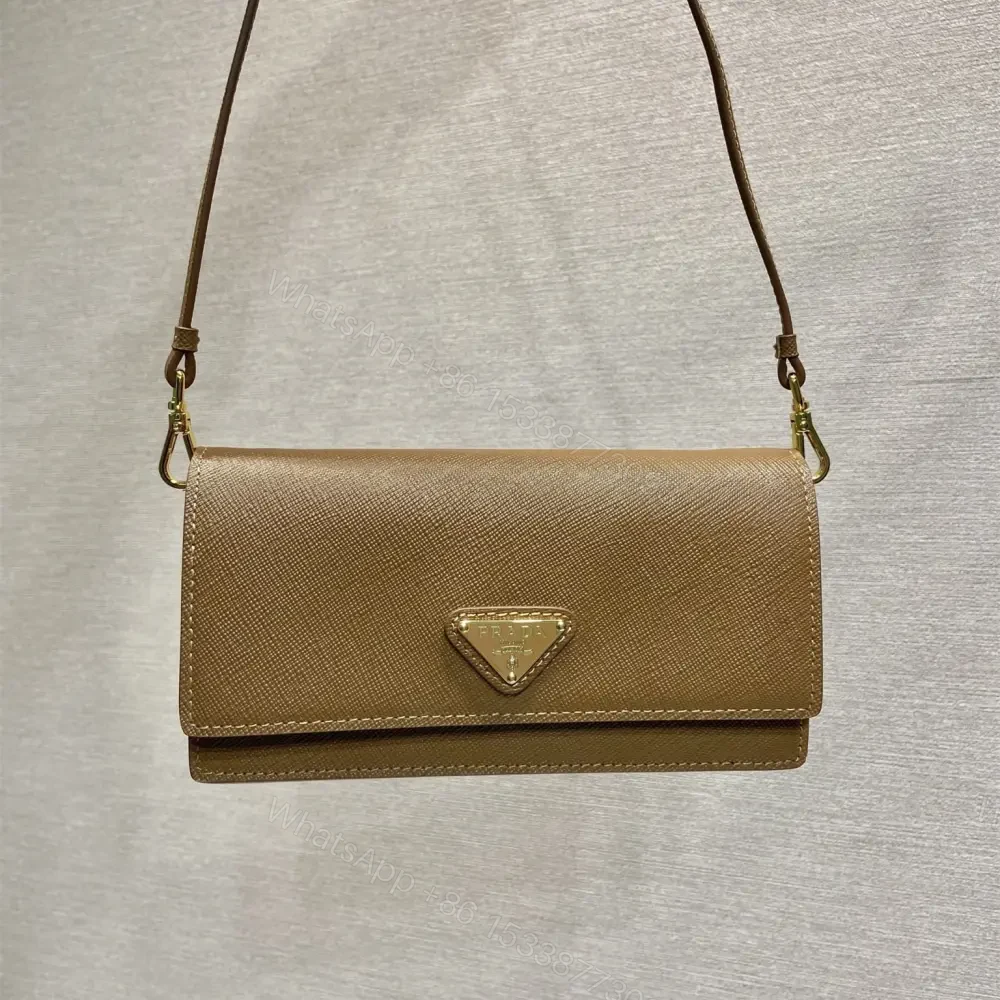 View 10 of 高仿Prada*Saffano系列1NF059斜挎包棕色Mini免檢版