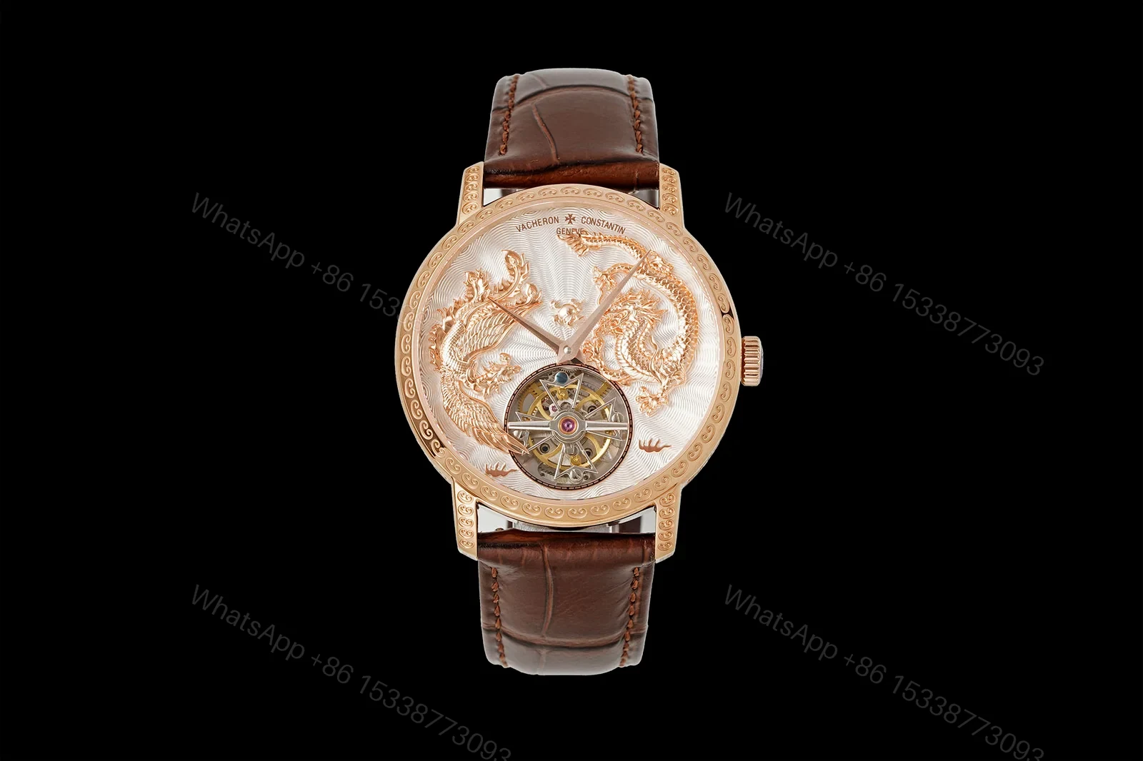 Vacheron Constantin Traditionnelle Tourbillon Dragon Phoenix Engraved Dial Watch 41mm 2026 Edition RG-VC-TRADITIONNELLE-DRAGON-PHOENIX-41 — view 1