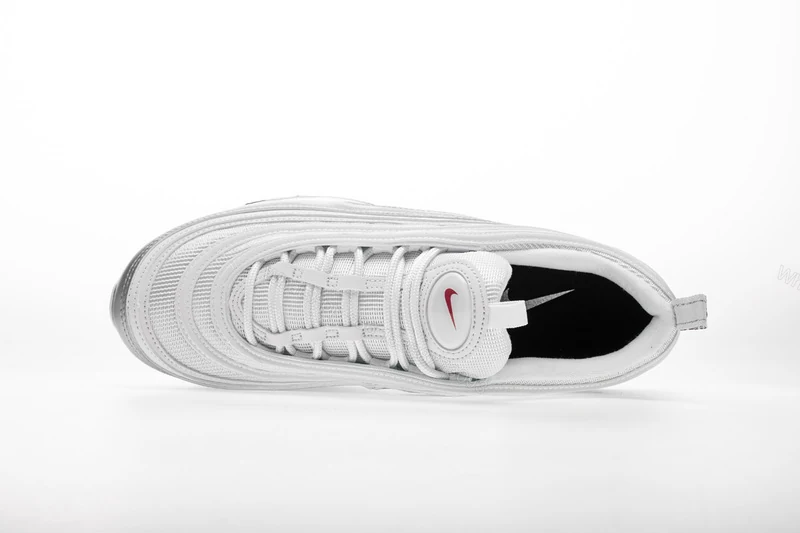 View 3 of Nike Air Max 97 Silver White AT5458-100