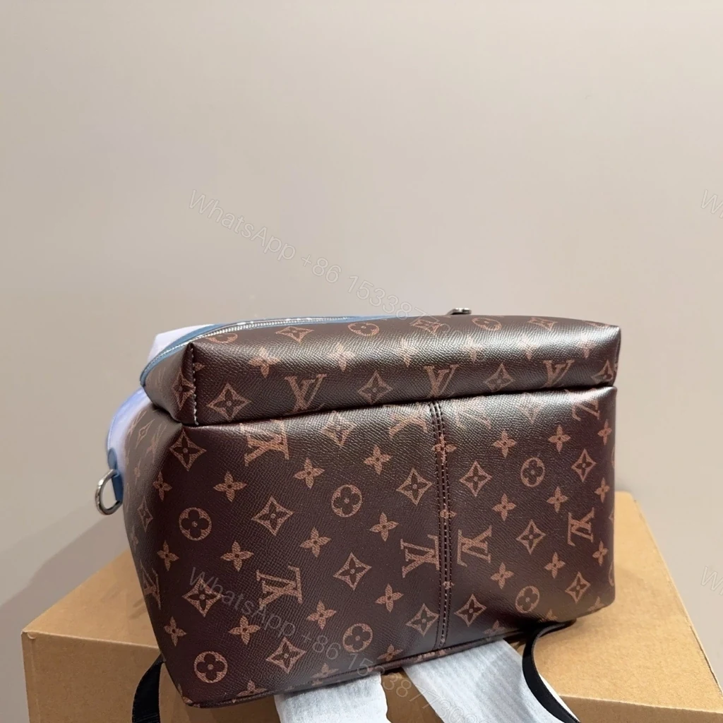 View 6 of Louis Vuitton Discovery Backpack PM Monogram Pigment Blue 38cm M28025