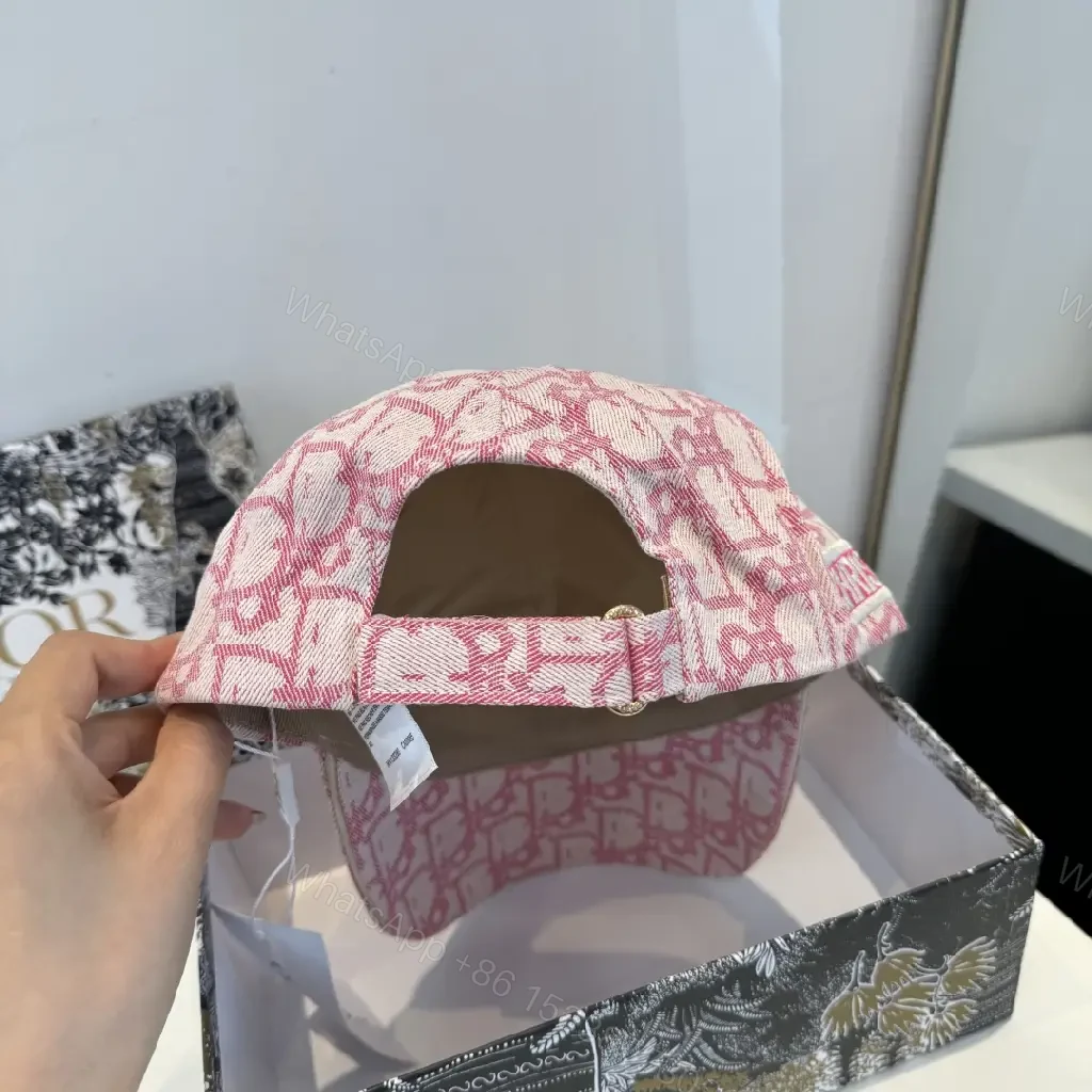 View 10 of Light Pink Monogram Baseball Cap with Raised Logo Patch