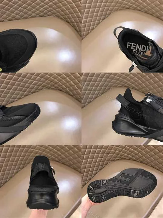 View 7 of FENDI CHUNKY LACE-UP TRAINERS – FD24