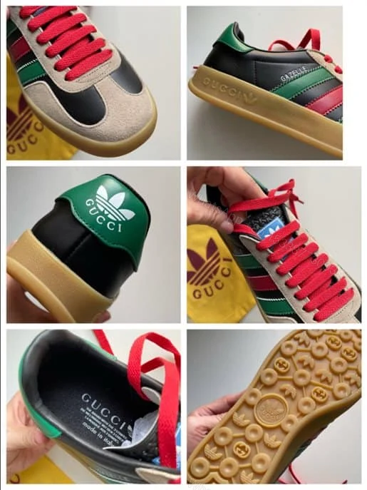 View 6 of Gucci x Adidas men’s Gazelle Sneaker – GC130