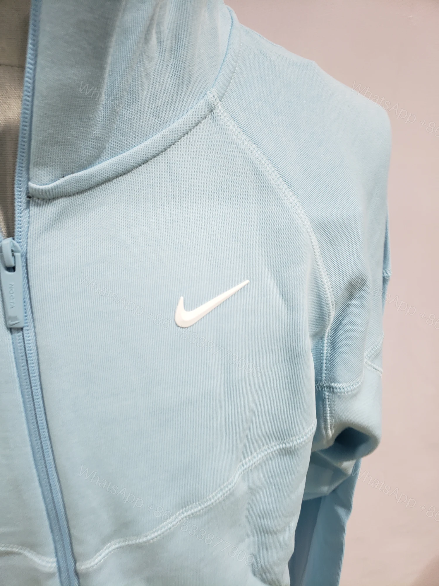 View 5 of Nike Sportswear Tech Fleece Full-Zip Hoodie & Joggers Set Blue