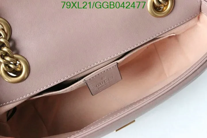 View 24 of Mini Gucci GG Marmont Bag in Red Matelassé Leather 768543