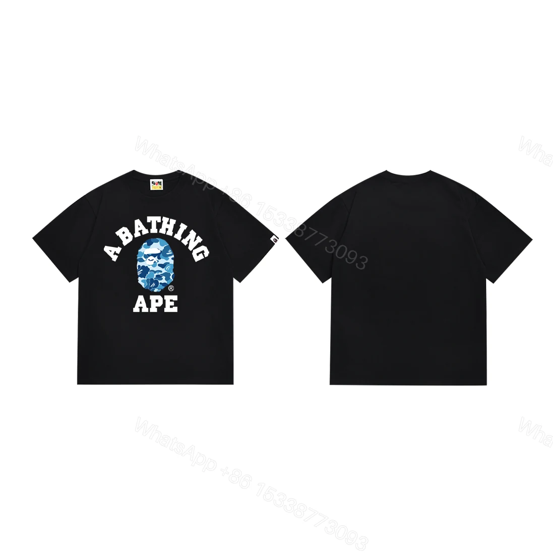 View 5 of Bape T-Shirt Blue print #266