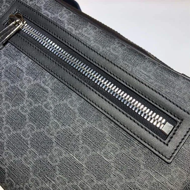 View 3 of GUCCI ALL OVER PRINT MESSENGER BAG BLACK – GBC31