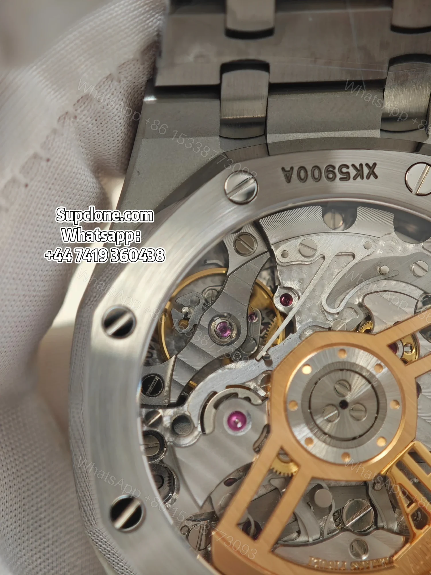 View 15 of Audemars Piguet Super Clone Royal Oak White Dial 26240 Chronograph 41mm