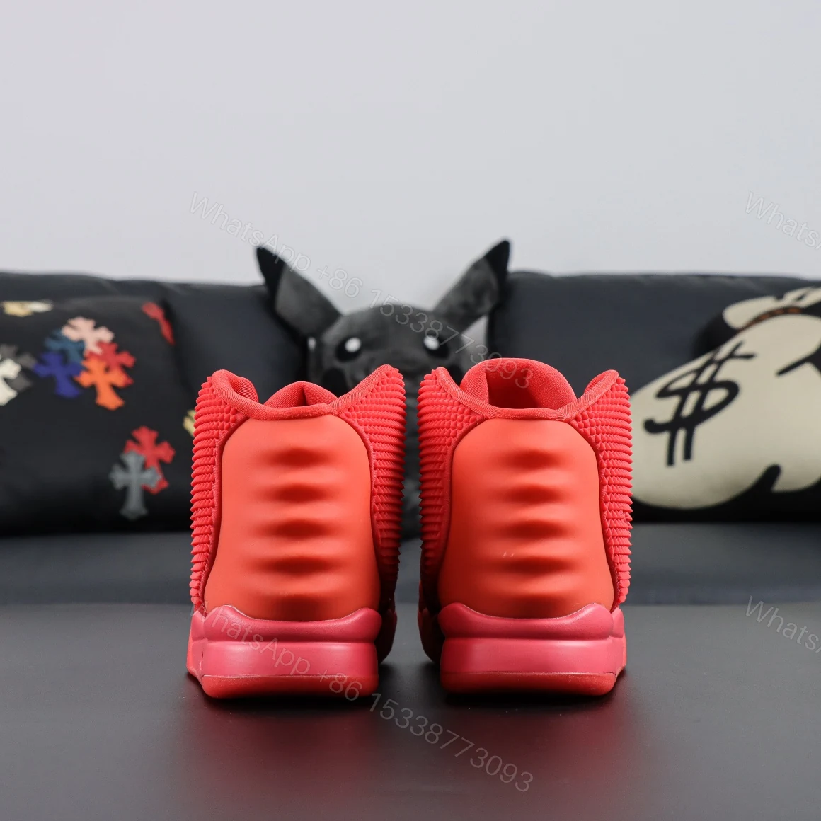 View 6 of Air Nike Yeezy 2 Red October Reps