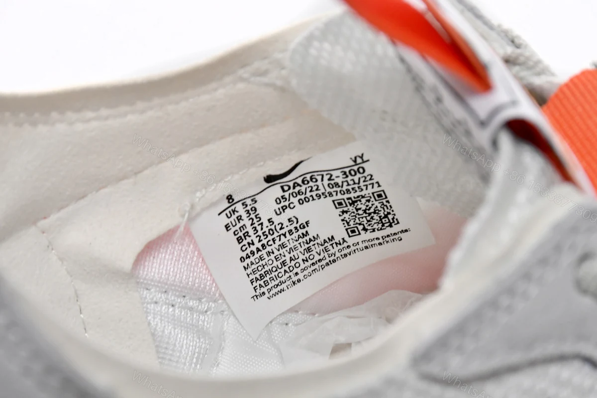 View 5 of Tom Sachs x NikeCraft General Purpose Shoe Rice Grey Red DA6672-300