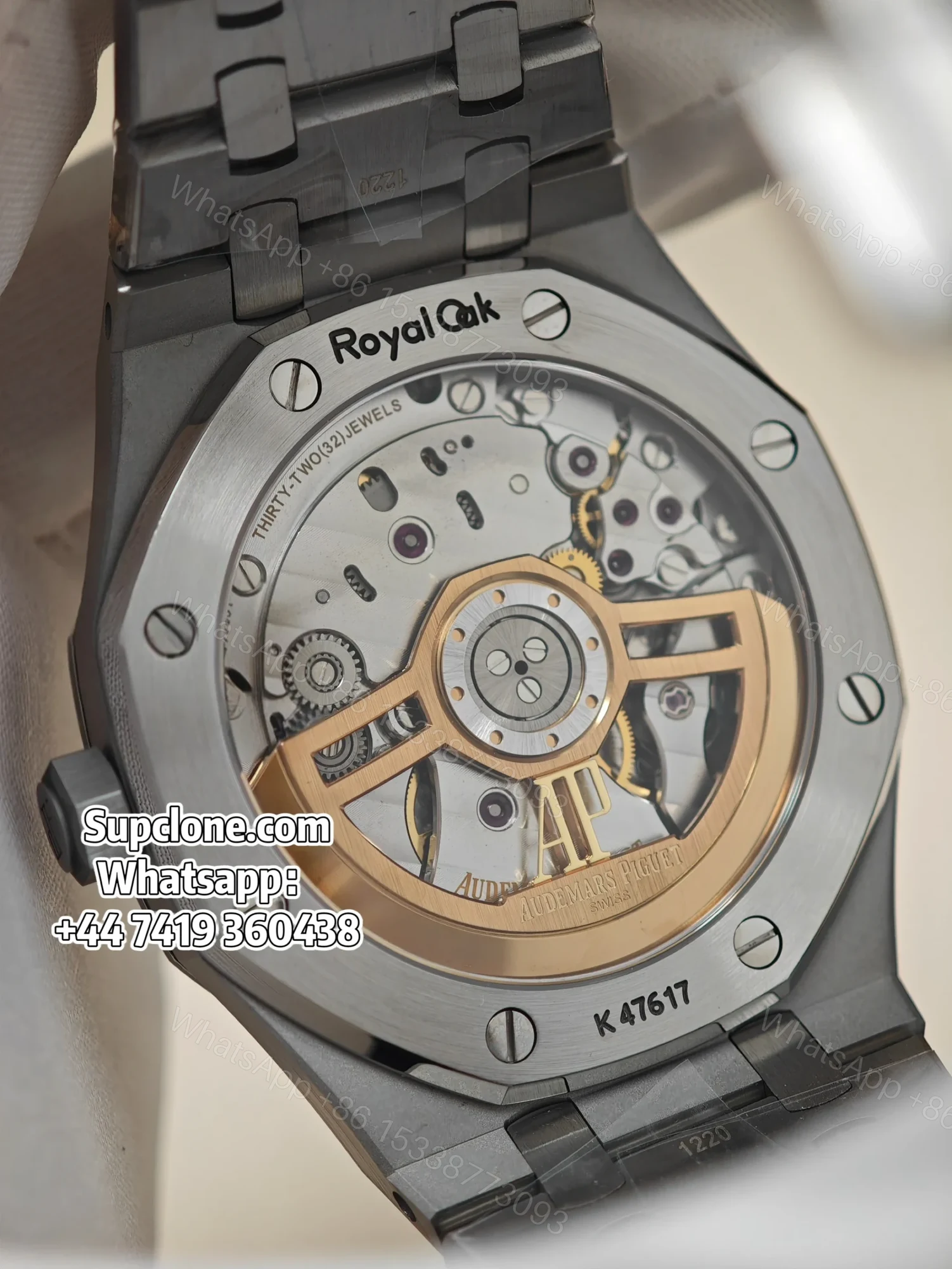 View 13 of Audemars Piguet Super Clone 1:1 Royal Oak 15500 White Dial