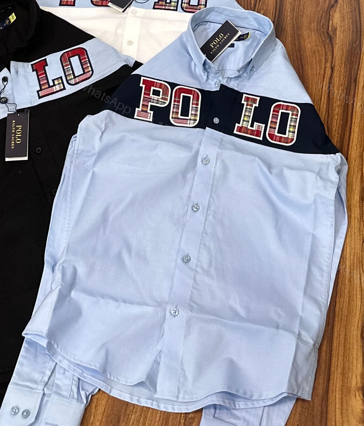 View 4 of First Copy Ralph Lauren Cotton Shirt
